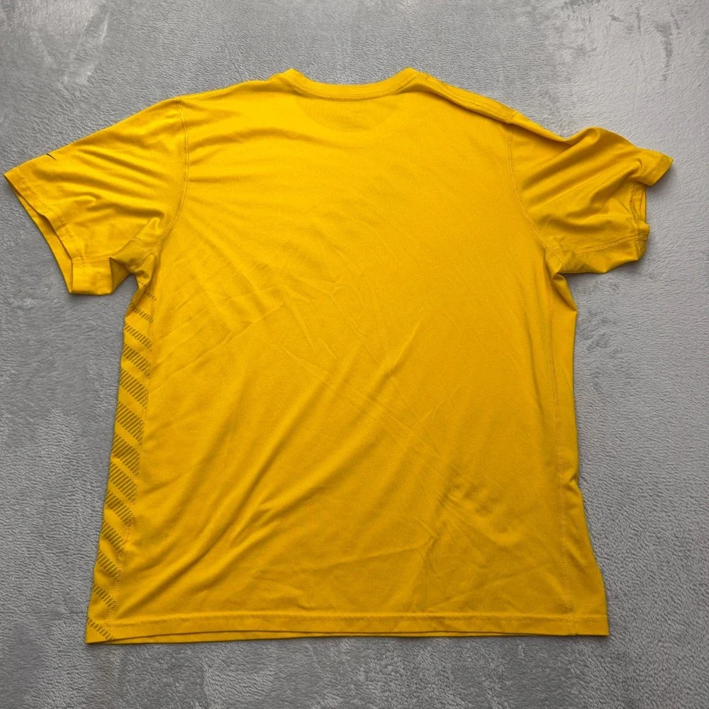 Nike Shirt Mens Large Gold Arizona State Sun Devils Dri-FIT Sparky Logo Graphic